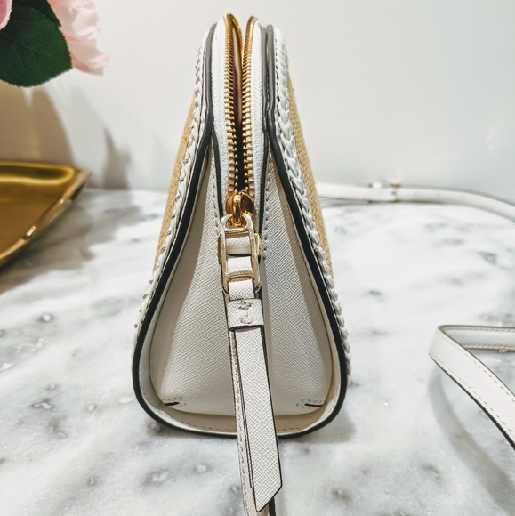 Kate Spade | Reiley Straw Dome Crossbody Bag - Picture 3 of 8